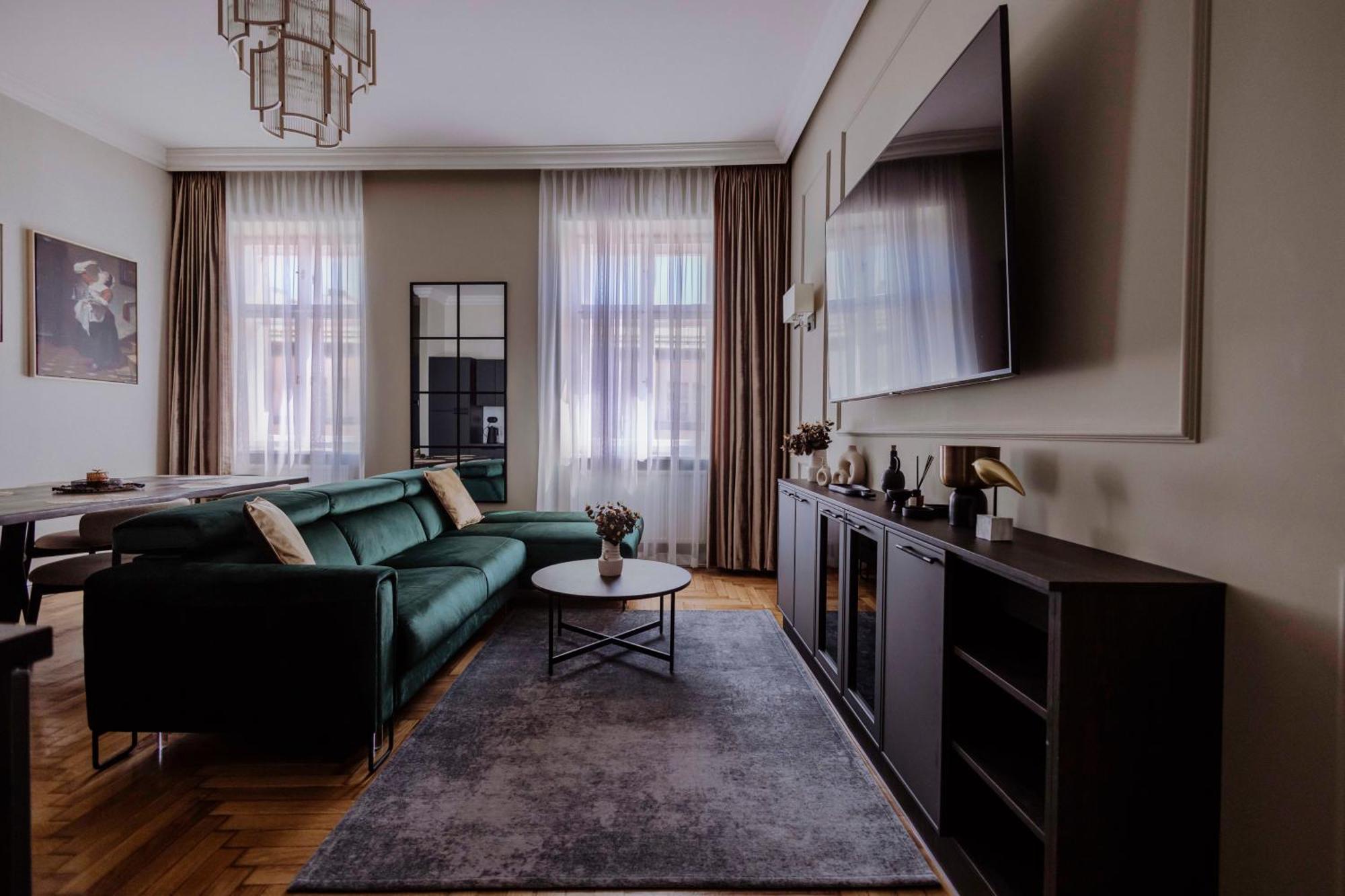 Crown Pearl - Wonderful Apartment, 110Scm, 4 Rooms 克拉科夫 外观 照片