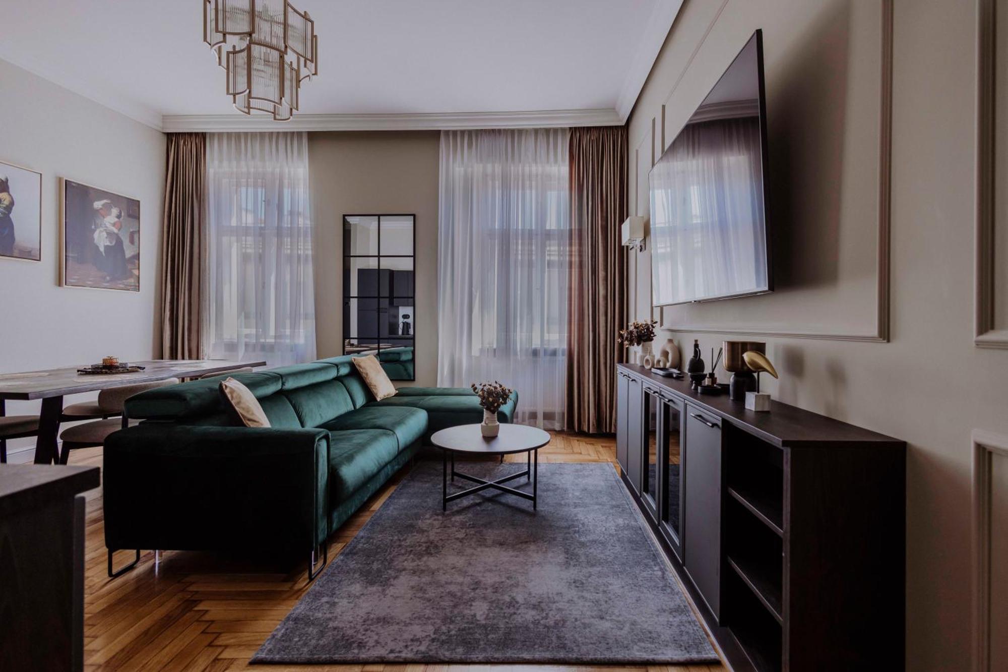 Crown Pearl - Wonderful Apartment, 110Scm, 4 Rooms 克拉科夫 外观 照片
